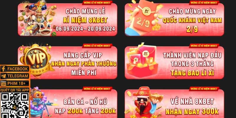 Khuyến Mãi 8KBet